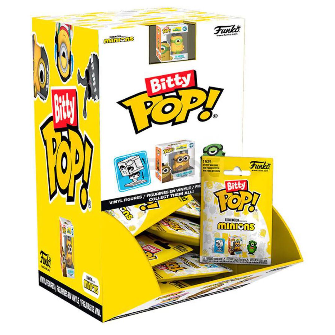 Figurine Bitty Pop! Singles | Minions | Personnage Al&eacute;atoire